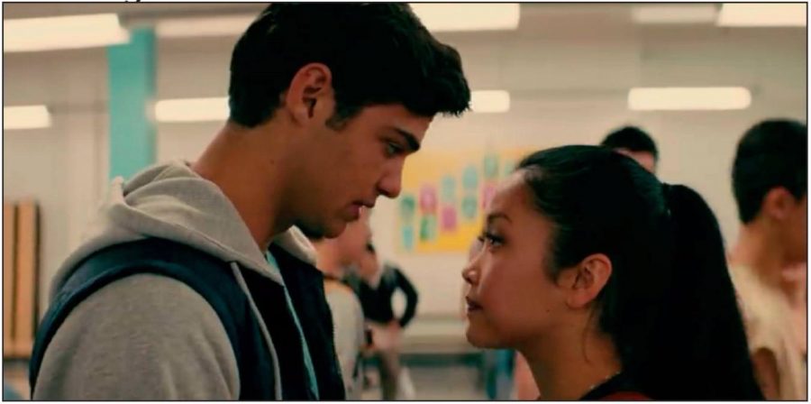 Lana Condor and Noah Centineo star in Netflix’s To All the Boys I’ve Loved Before. Condor previously appeared in X-Men: Apocalypse, while Centineo got his start on Disney Channels Austin & Ally.