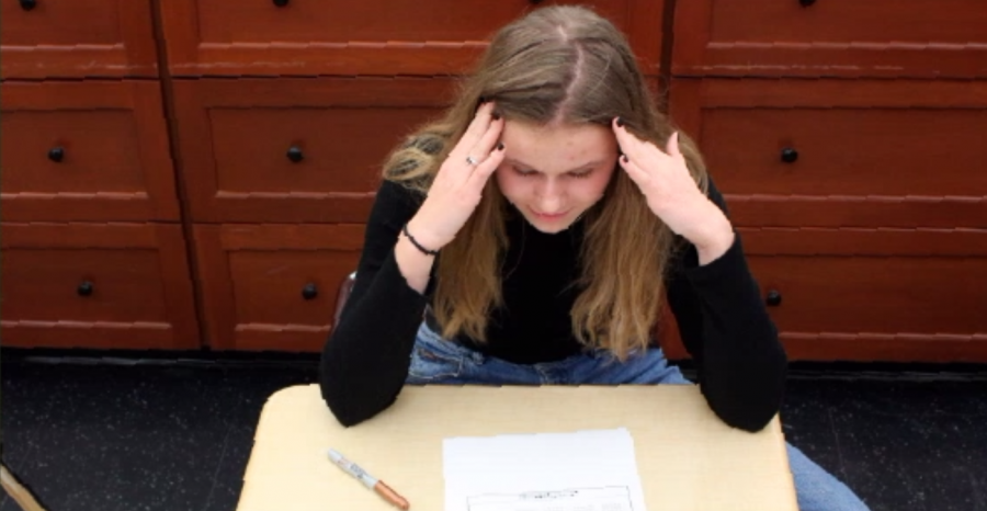 Ella Morris, ‘22, sometimes feels overwhelmed with the daily stresses of student life. However, there are many ways to counteract this stress such as utilizing good study habits, a healthy sleep schedule and diet and knowing when to take breaks.