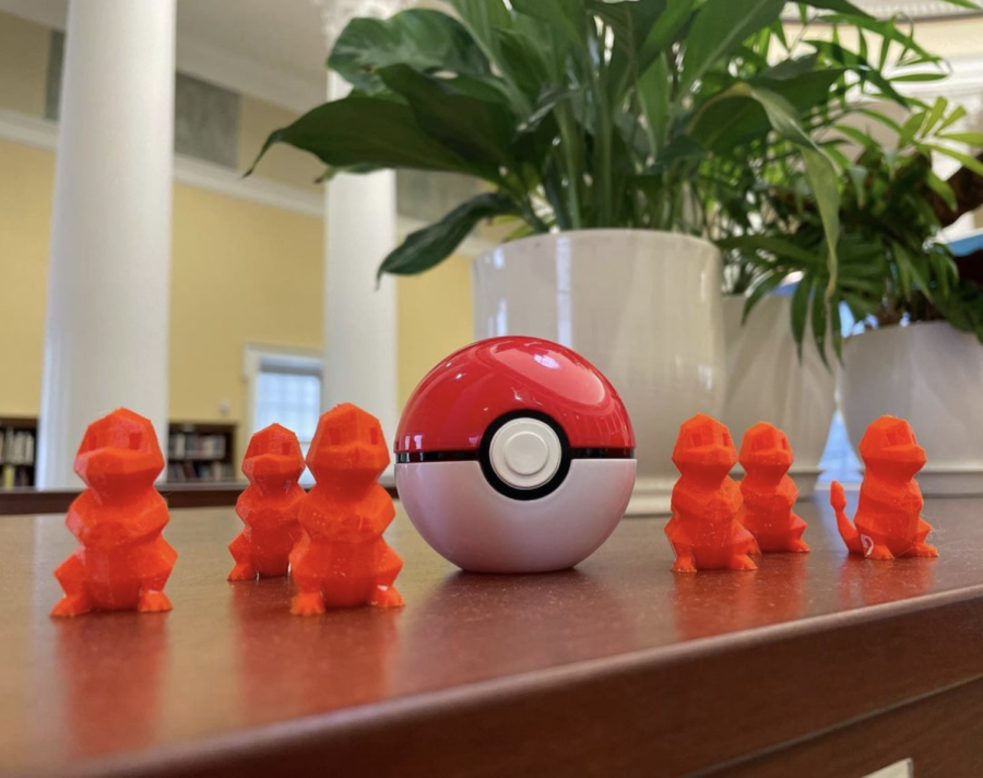 The library ran a 3D printed Pokemon giveaway on Oct. 29 to promote the new printer. For a chance to win, students could submit Pokemon-themed selfies with WHHS teachers.