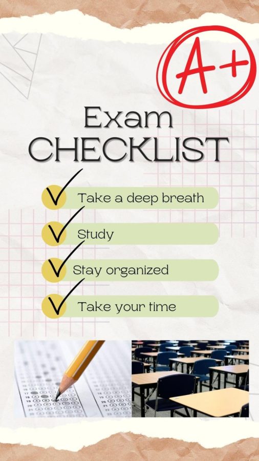 Exams are tricky so here’s a checklist to help you get through them.

