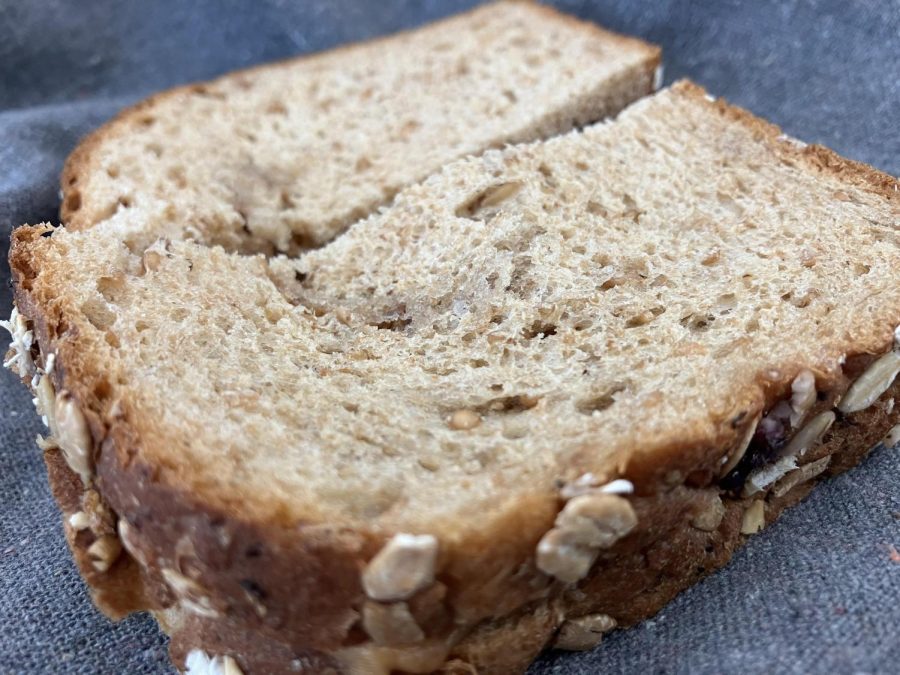 A+peanut+butter+and+jelly+sandwich+is+now+part+of+Blessing%E2%80%99s+daily+lunch.+In+Switzerland%2C+Blessing+usually+ate+a+warm+lunch+from+the+cafeteria.%0A