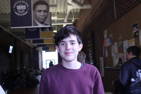 William Cooney 9th grade says his favorite club is tabletop gaming.