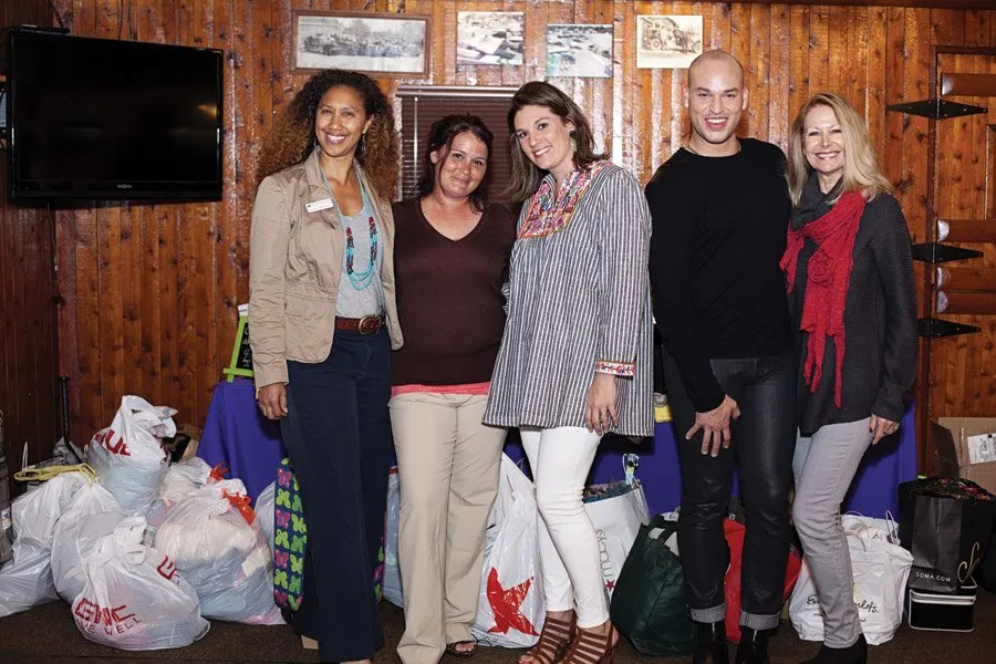 Alena O’Donnell (left) was a director of Dress for Success, an organization that is dedicated to empowering women by promoting economic independence and development tools. In Dec. 2016, Dress for Success put on a Fiesta party to collect money and clothing donations. They accumulated nearly $3,000 in donations to put towards professional clothing for women in need. “I fully believe that everyone should have access to the basic necessities of life,” O’Donnell said.