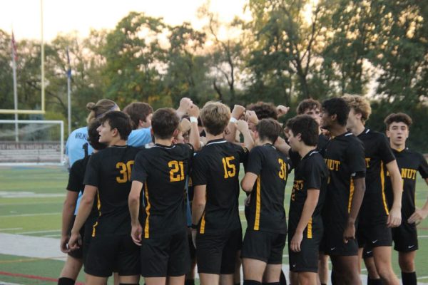 Mens varsity soccer continues to stick together through wins and losses. 