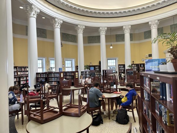 With the new study hall rules, more students are given the opportunity to go to the library. These rules also make going to the library more organized for librarians and students. Without the rush and chaos of students fighting for a spot, students can work in a quieter environment. 