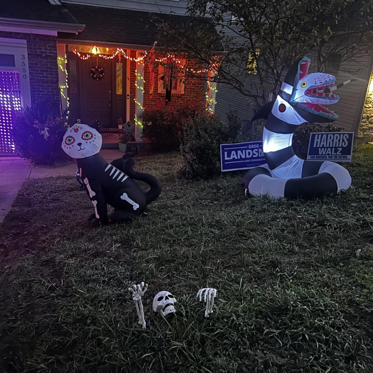 Decorating for Halloween, a common practice, is one way to celebrate the holiday.
