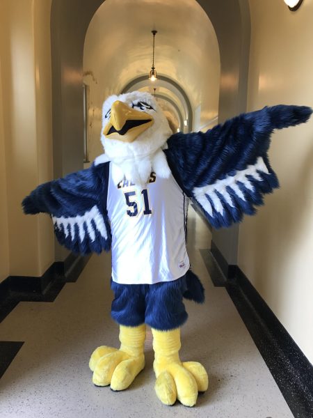 After high school, Jackson Baur, ‘25, hopes to continue as a mascot. “I would definitely do it in college, depending on what school I go to,” Baur said. “I’m probably gonna go to South Carolina and their mascot is the Gamecock, which I feel like is a pretty cool mascot, similar to an eagle. So I would definitely think about it if the opportunity came.” 