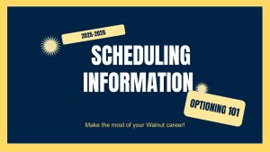 Scheduling Information