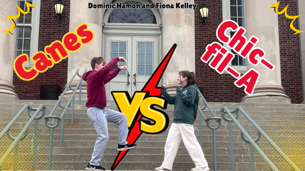 Image introducing the food fight video.