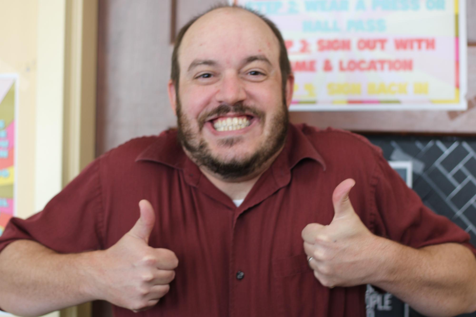 Daniel Caproni, math teacher: