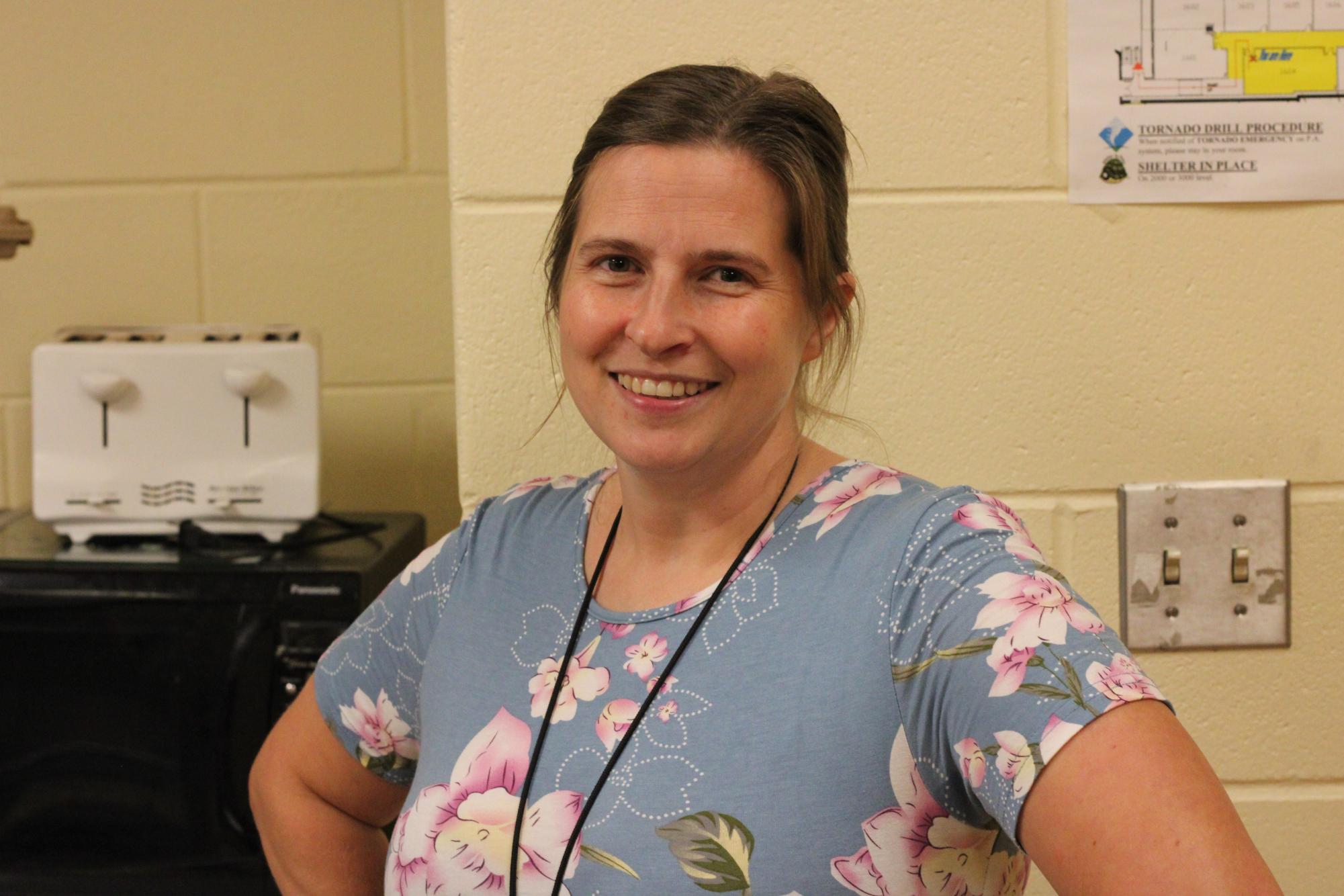 Jill Friesen, French teacher: