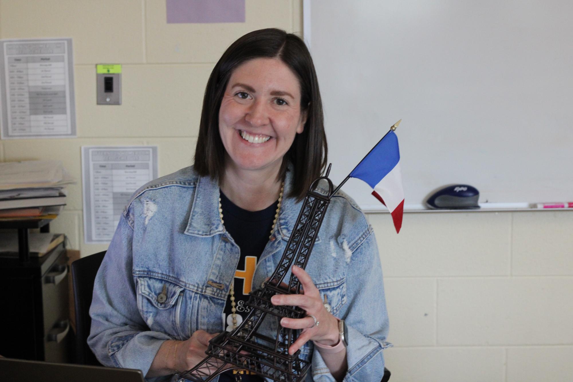 Bridgette Guye, French teacher:
