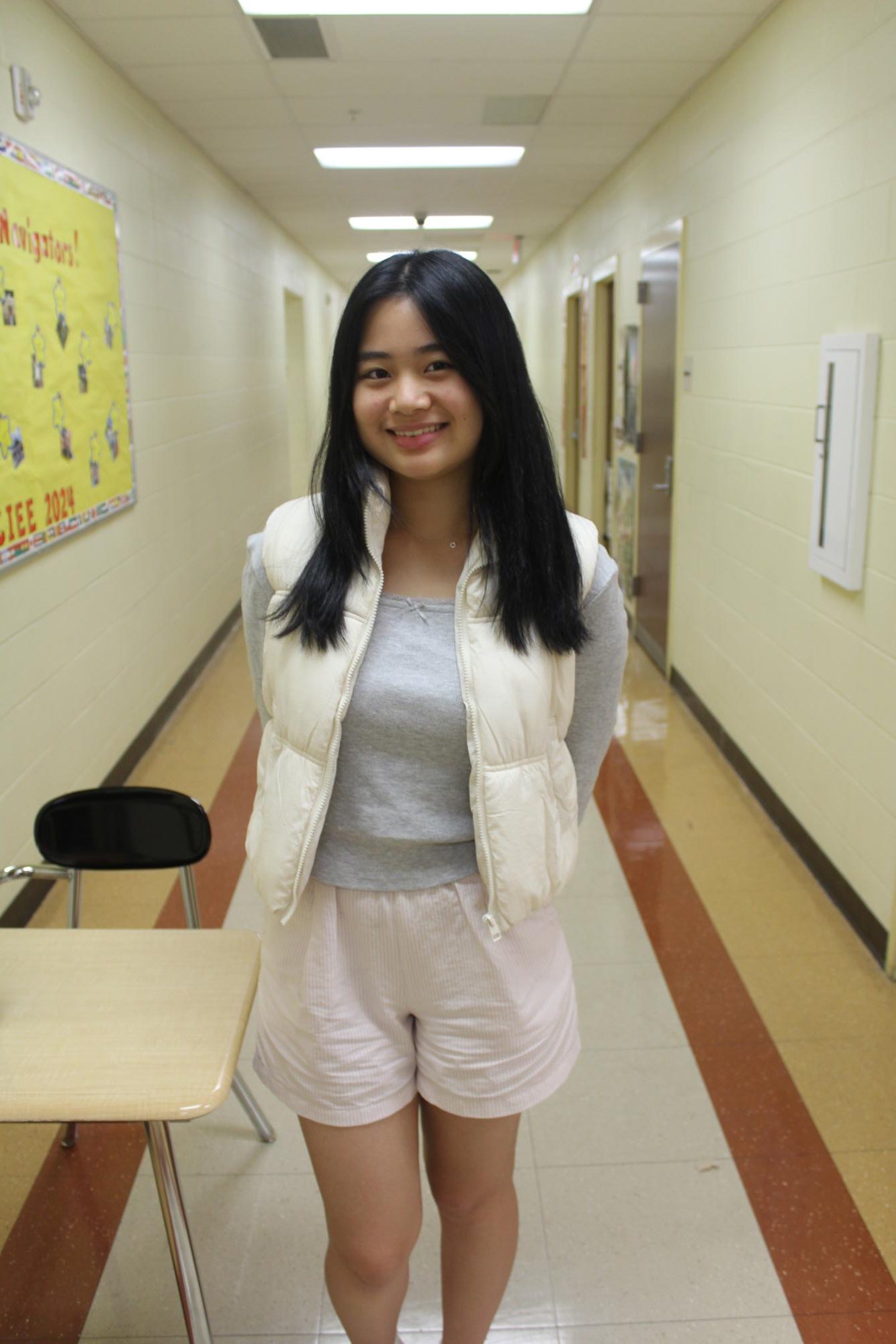 Foreign exchange student from Japan, Liu Keying '27