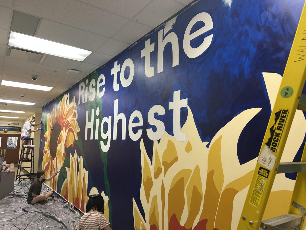 Many artists challenge themselves to widen their mastery. “I think two of the people that I worked with had done Artworks [Cincinnati], which is a movie painting company, but I have never done anything like this, and I think it was a great experience,” Manders said.