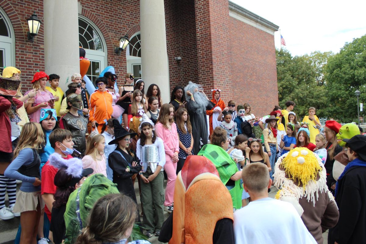 Every year there is a costume contest put on by STUCO: seventh and eighth graders can show off their costumes for a chance to win prizes.