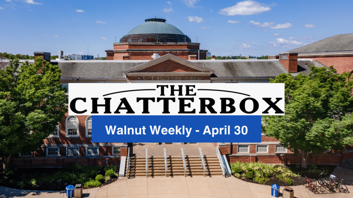 Walnut Weekly for April 30