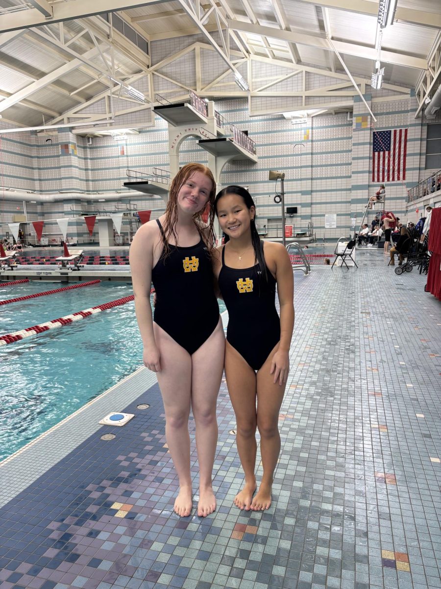 “Having a small team does have its cons, but overall, I love our small team!” Grace Kim, ‘28, said.